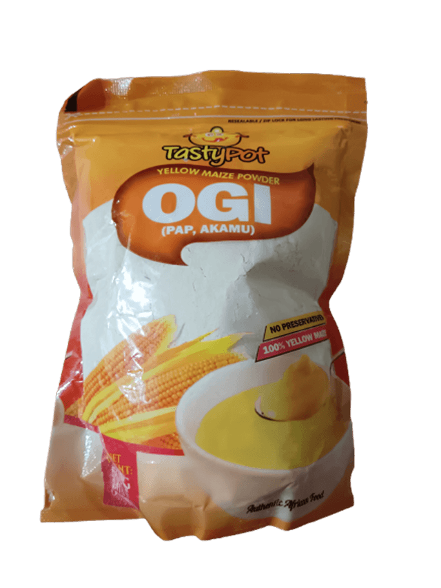Tastypot OGI (Pap, Akamu) yellow 500g image