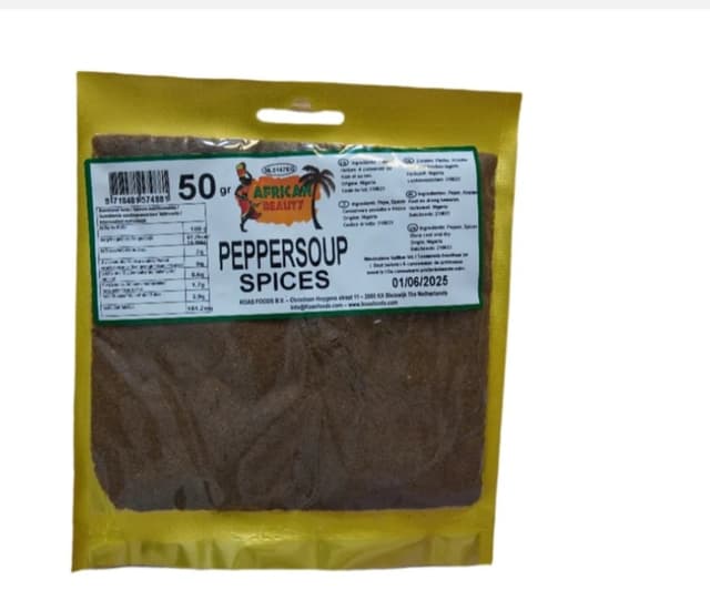 African Beauty Pepper Soup spices 50g image