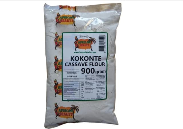 African Beauty Kokonte /Cassava Flour 900g image