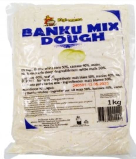 Banku Mix Dough - Bigi Mama 1kg image