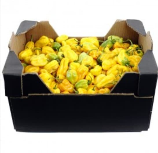 Pepper Hot Pili-pili Yellow Uganda 200g image