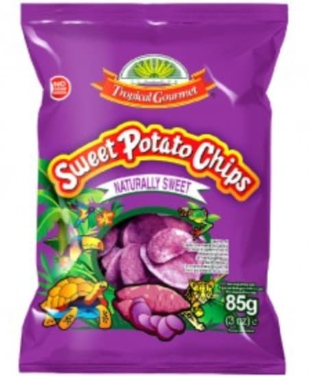 Sweet Potato chips Tropical Gourmet 85g image