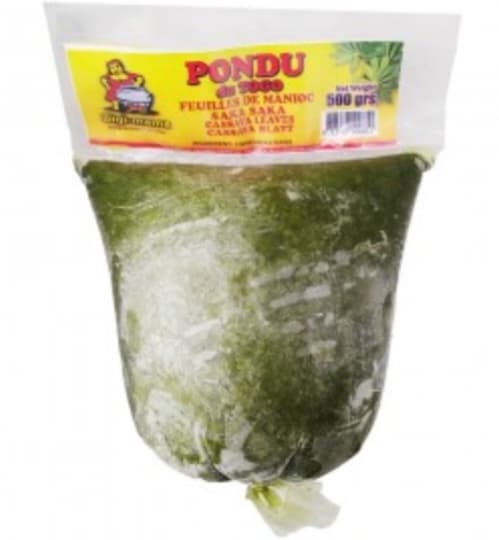 Pondu *Cassava Leaf - du Togo Bigi Mama 500g OUT OF STOCK image