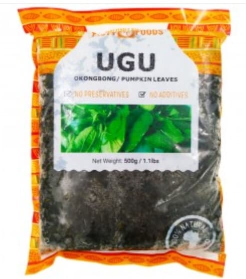Ugu*Leaves - Cameroon Tasty Foods 500g OUT OF STOCK image