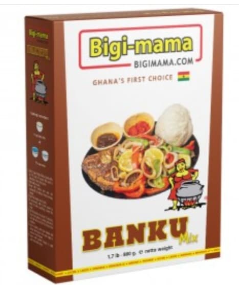 Banku Mix - Ghana's First Choice Bigi Mama 800gr image