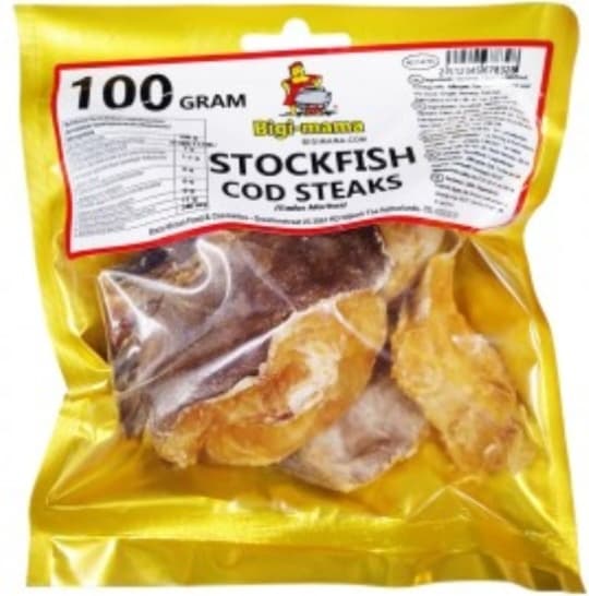 Stockfish Cod Steaks - Bigi Mama 100gr image
