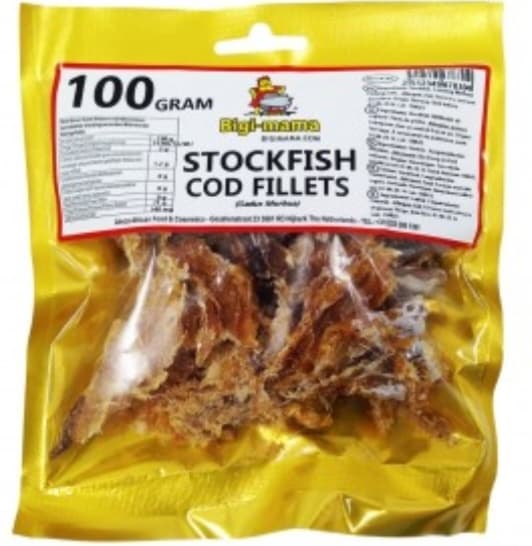 Stockfish Cod Fillet Skinless 100gr image