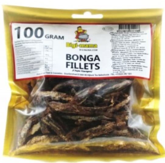 Bonga Fillet Smoked - Bigi Mama 100g image