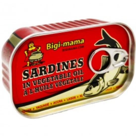 Sardines Bigi Mama in oil 125g image