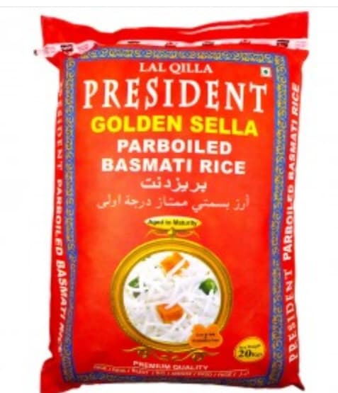 Rice Basmati Parboiled President 20kg image
