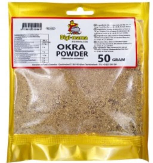 Okra Powder Bigi Mama 50g image